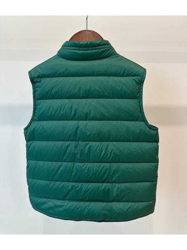 Kids GUI Lightweight Padded Vest Green Boys 8 10A - MONCLER - BALAAN 4