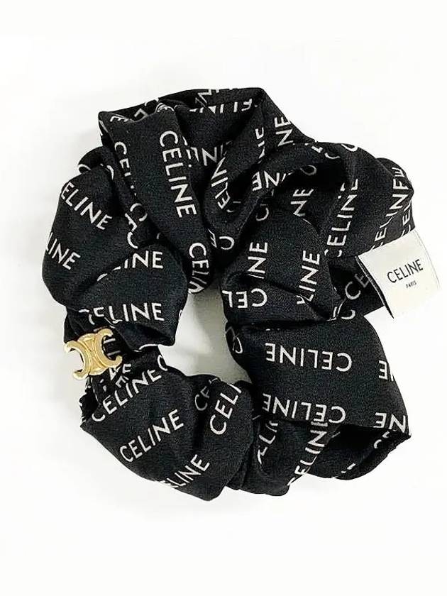 Rayure Bracelet Slik Scrunchy Gold Black - CELINE - BALAAN 2