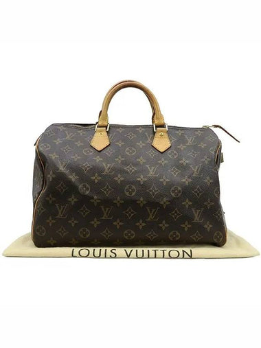 M41524 Monogram Canvas Speedy 35 Tote Bag - LOUIS VUITTON - BALAAN 1