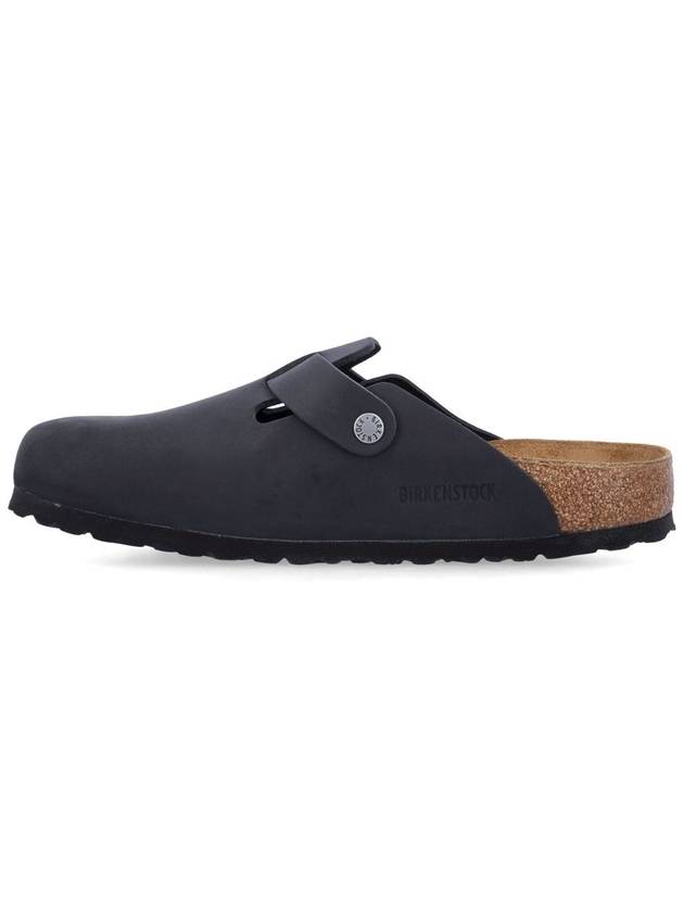 Leather Boston Sandals Black - BIRKENSTOCK - BALAAN 4