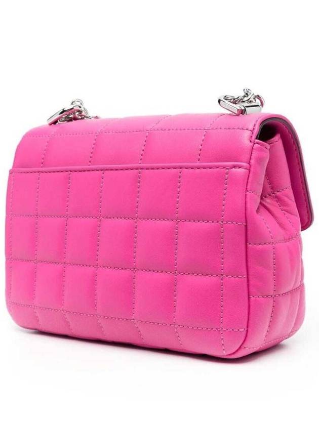 Fuchsia Pink Soho Quilted Shoulder Bag In Leather Woman - MICHAEL KORS - BALAAN 2