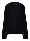 Work In Progress Wool Knit Top Black - MAISON MARGIELA - BALAAN 10