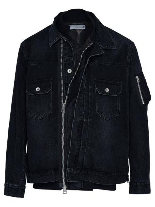 Twill denim jacket SCM205 - SACAI - BALAAN 2