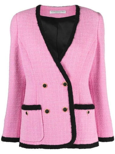 Blazer Jacket Pink - ALESSANDRA RICH - BALAAN 1