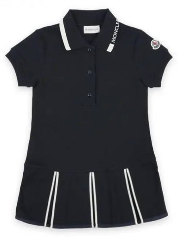 Kids Flare PK Piece Navy 8I00002 899YV 778 1055399 - MONCLER - BALAAN 1