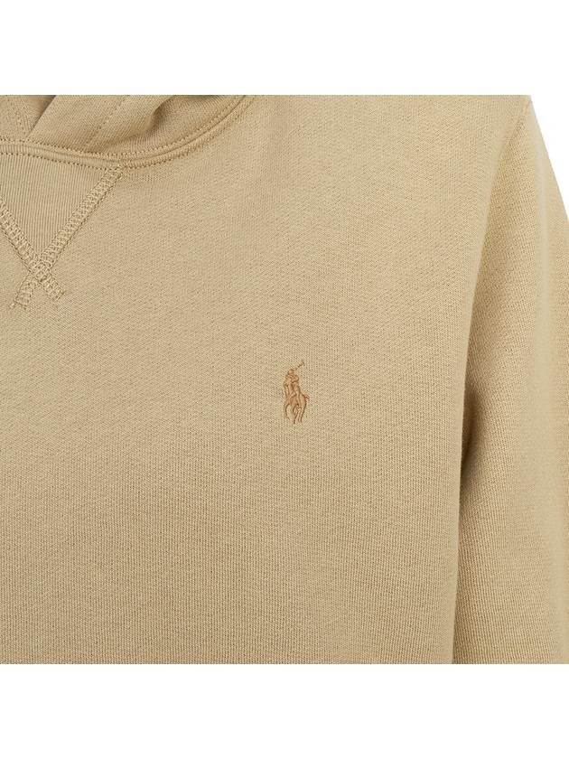 Kids brushed hoodie 323749954037 KHAKI - POLO RALPH LAUREN - BALAAN 8