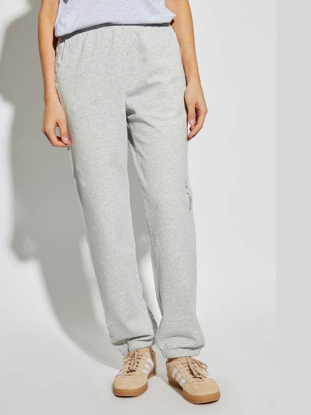 Sporty & Rich Sweatpants From The New York Collection, Unisex, Grey - SPORTY & RICH - BALAAN 3