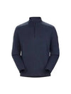 Men's Covert Half Zip Sweatshirt Grey - ARC'TERYX - BALAAN 2