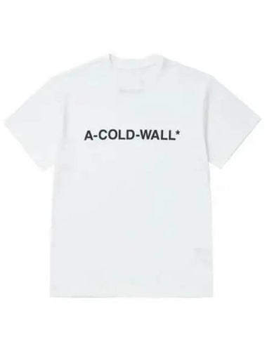 A COLD WALL ACWMTS092 WHITE Men s Short Sleeve Tee 271536 - A-COLD-WALL - BALAAN 1