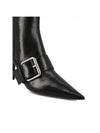 Knife Buckle Middle Boots Black - BALENCIAGA - BALAAN 5