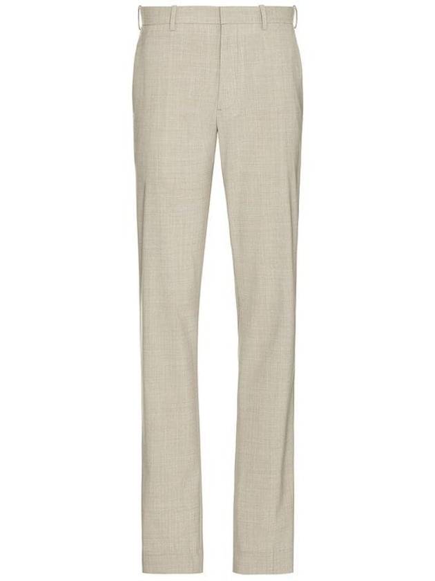 Men's Mayer Stretch Wool Straight Pants Dark Sand - THEORY - BALAAN 2