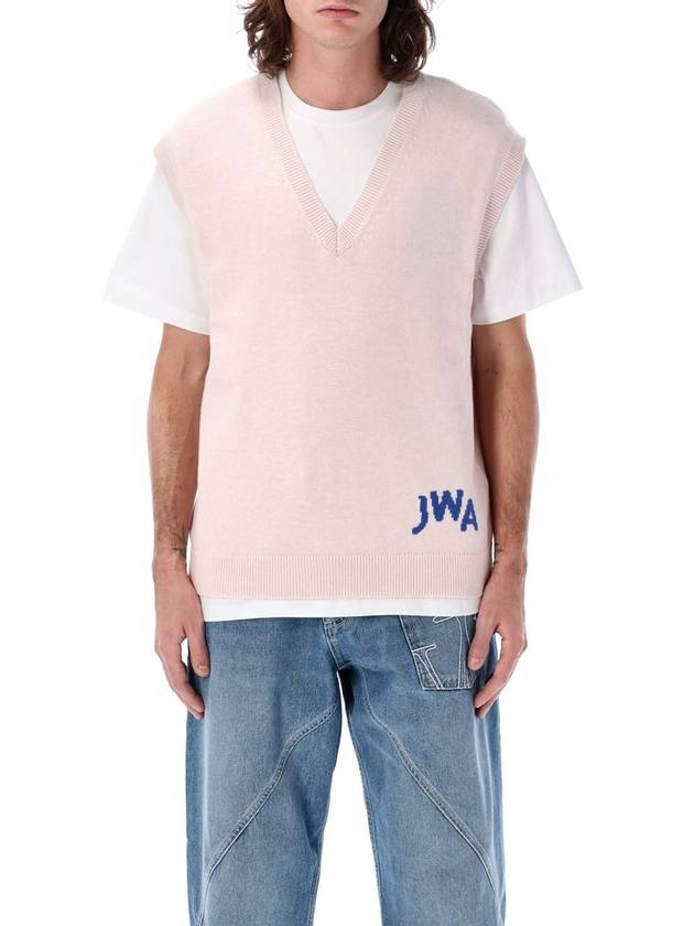 JW Anderson V-Neck Vest - JW ANDERSON - BALAAN 1