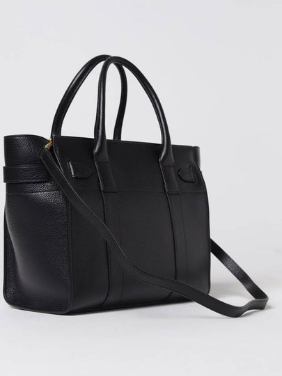 Mulberry Bayswater bag in grained leather with shoulder strap - MULBERRY - BALAAN 2