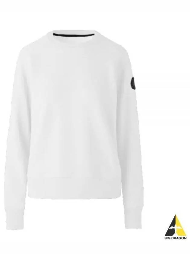 Muskoka Crew Neck Sweatshirt White - CANADA GOOSE - BALAAN 2