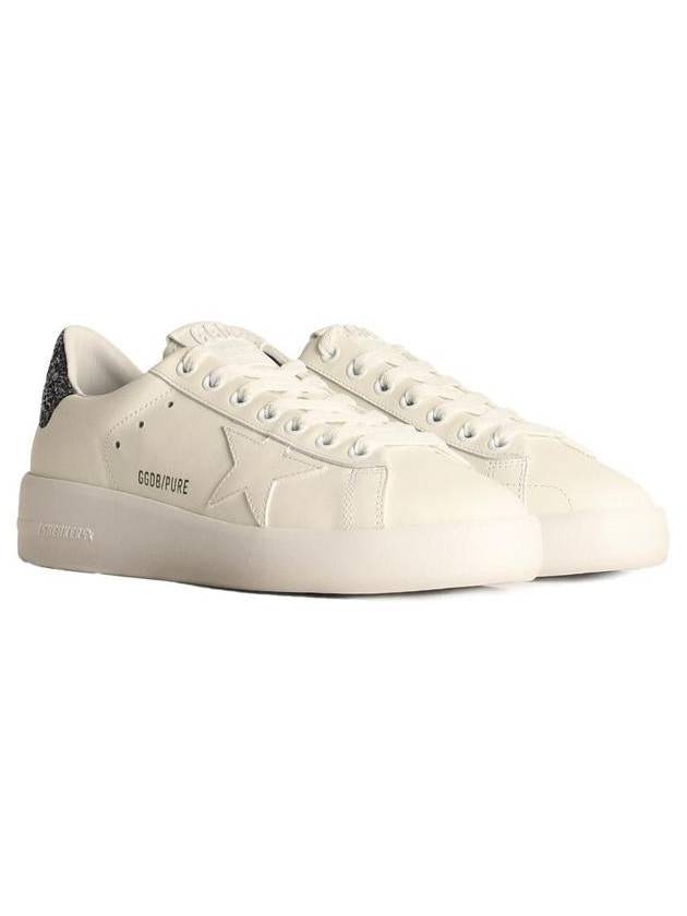 Purestar Leather Low Top Sneakers White - GOLDEN GOOSE - BALAAN 3