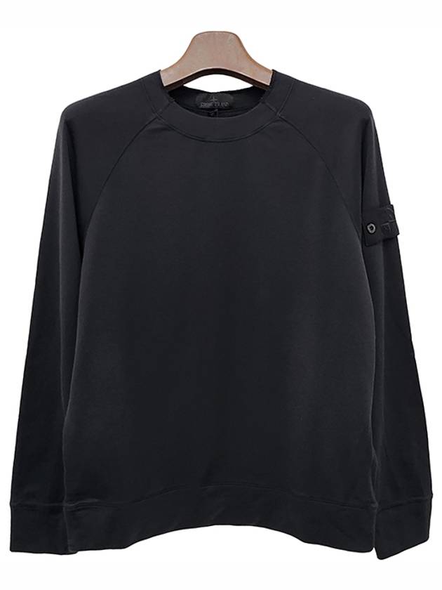 Compass Badge Sweatshirt Black - STONE ISLAND - BALAAN 2