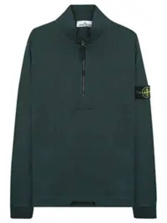 Edition Half Zip-up Sweatshirt Dark Green - STONE ISLAND - BALAAN 2