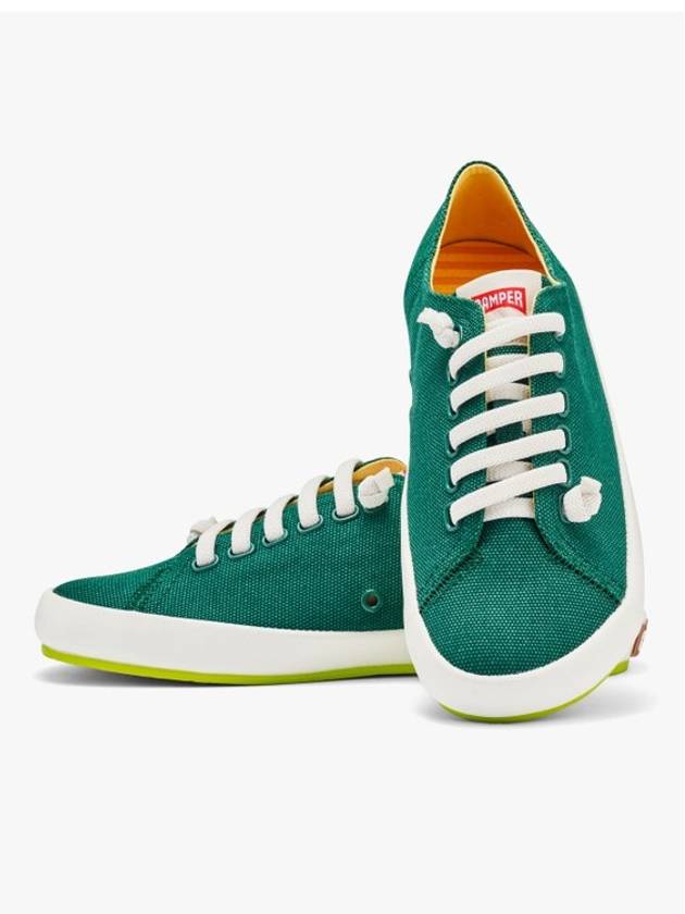 Peu Rambla Textile Low Top Sneakers Green - CAMPER - BALAAN 2