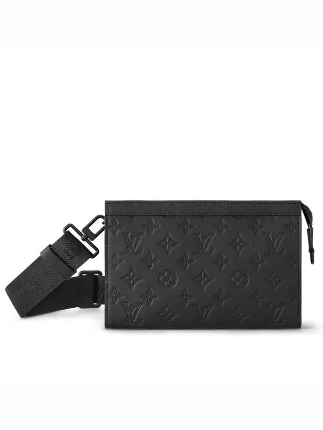 Gaston Wearable Monogram Leather Cross Bag Black - LOUIS VUITTON - BALAAN 2