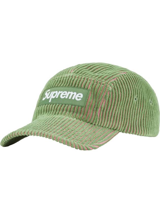 TwoTone Corduroy Camp Cap Green 2Tone Corduroy Camp Cap Green - SUPREME - BALAAN 1