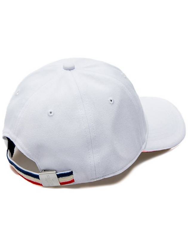 Patch Logo Ball Cap White - MONCLER - BALAAN 4