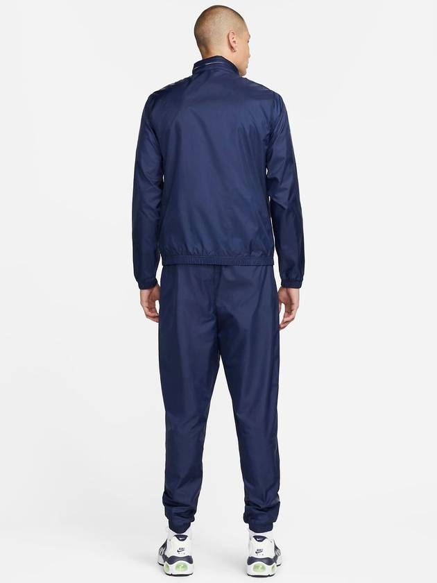 Club Lined Woven Tracksuit Navy - NIKE - BALAAN 3