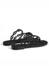 Island Sandals Noir - HERMES - BALAAN 6