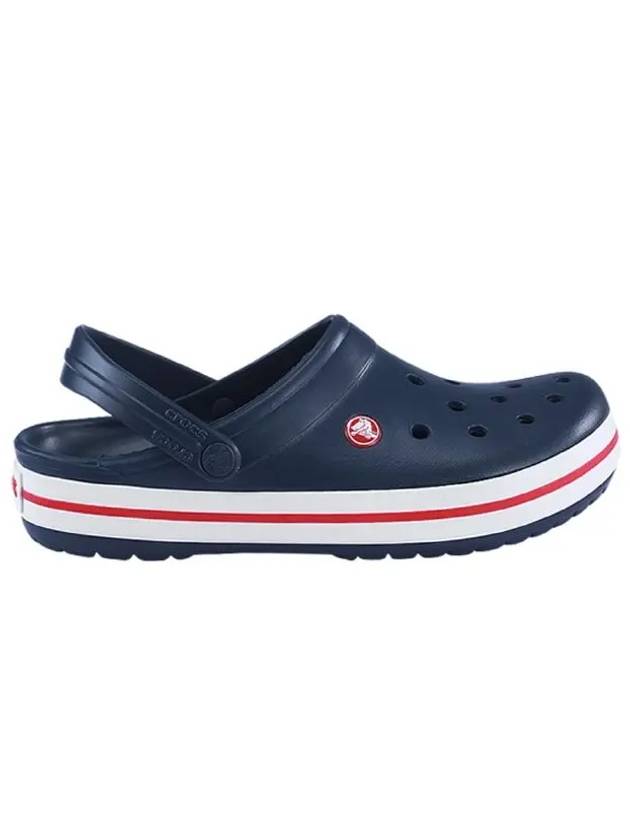 Crocband Clog Sandals Navy Red - CROCS - BALAAN 5