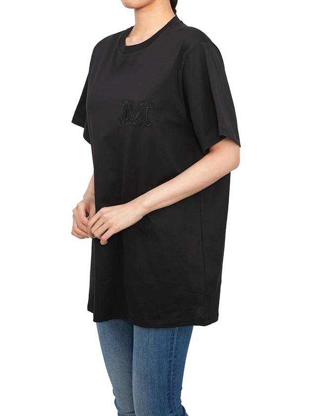 Mango Short Sleeve T-Shirt Black - MAX MARA - BALAAN 5