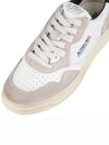 Men's Medalist Mesh Suede Low Top Sneakers White - AUTRY - BALAAN 8