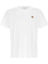 Fox Head Patch Classic Short Sleeve T-Shirt White - MAISON KITSUNE - BALAAN 2