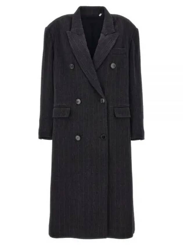 Lexana Trench Coat Navy - ISABEL MARANT - BALAAN 2