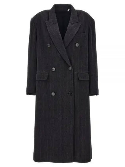 Lexana Trench Coat Navy - ISABEL MARANT - BALAAN 2