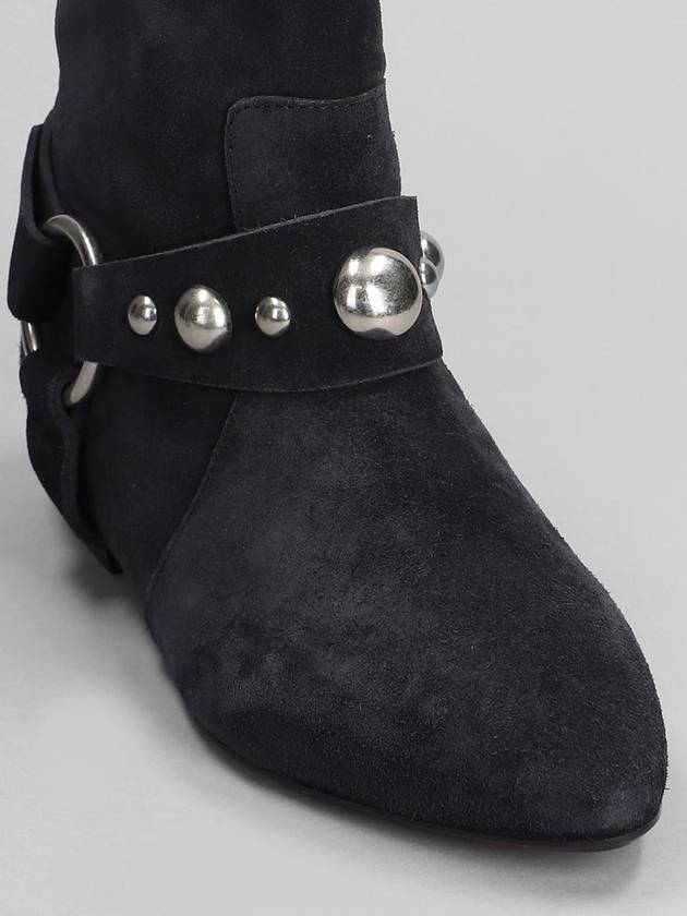 Isabel Marant Siago Low Heels Ankle Boots - ISABEL MARANT - BALAAN 5