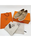 Ignacio Loafer Beige - HERMES - BALAAN 9