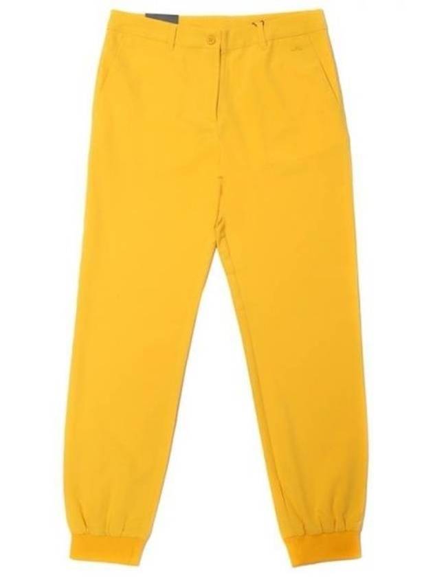 JLINDEBERG Elenya Jogger Pants Golf Pants Yellow - J.LINDEBERG - BALAAN 1