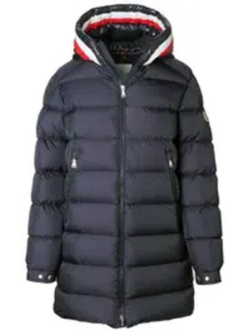 Kids Down Jacket Padding Navy - MONCLER - BALAAN 1