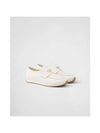 Leather Loafers Ivory - PRADA - BALAAN 2