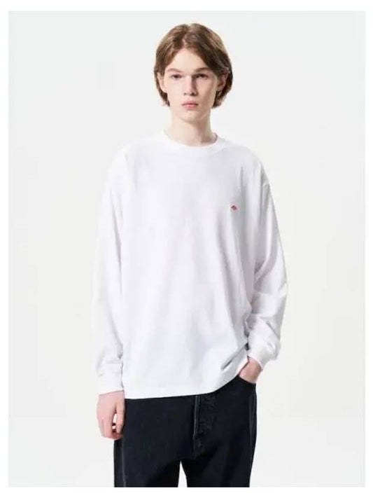 Men s Long Sleeve T Shirt White Domestic Product - DANTON - BALAAN 1