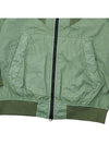 Wappen Patch Nylon Hooded  Jacket Green - STONE ISLAND - BALAAN 8