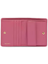 Matelasse Leather Half Wallet Begonia Pink - MIU MIU - BALAAN 6