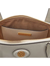 Robinson Small Leather Shoulder Bag Grey - TORY BURCH - BALAAN 11