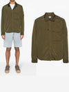 Chrome-R Pocket Over Long Sleeve Shirt Green - CP COMPANY - BALAAN 2