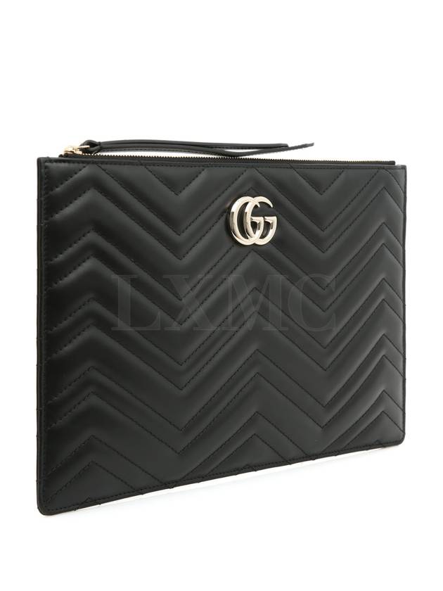 GG Marmont Large Pouch Clutch 813347 - GUCCI - BALAAN 3