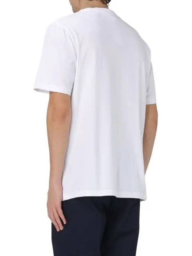 Speedy Fox Patch Comfort Short Sleeve T-Shirt White - MAISON KITSUNE - BALAAN 4