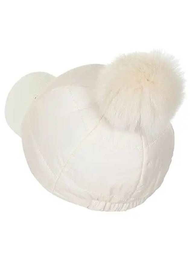 Women s padded ball cap 8412LDAP WHITE - BLACK&WHITE - BALAAN 2