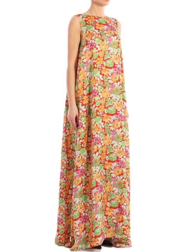 Floral Print Maxi Dress - PLAN C - BALAAN 2