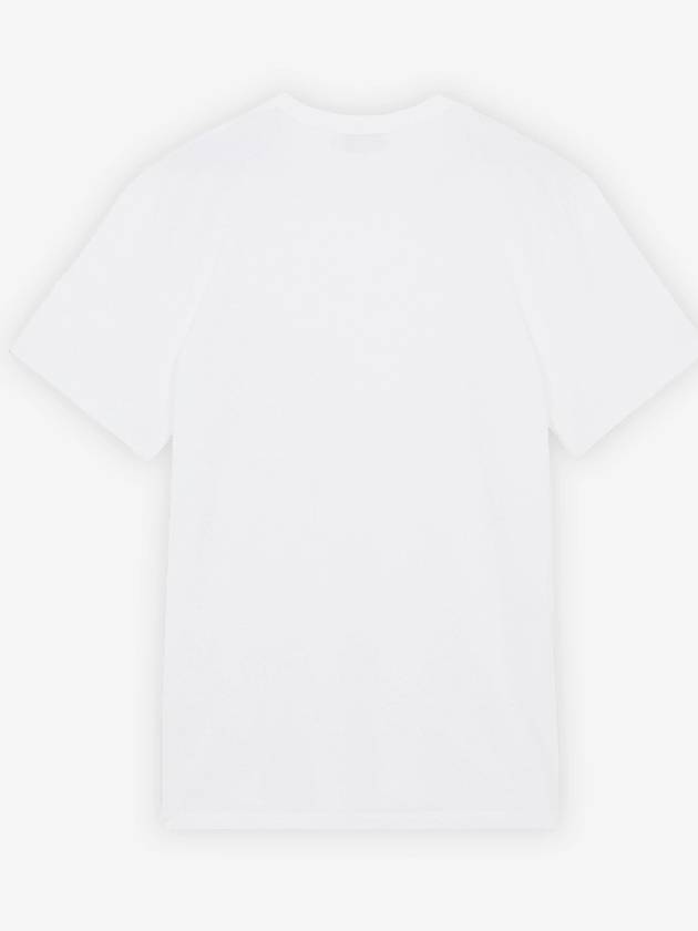 Baby Fox Patch Pocket Short Sleeve T-Shirt White - MAISON KITSUNE - BALAAN 3