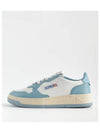 Women's Medalist Bi-Color Low-Top Sneakers Blue - AUTRY - BALAAN 2