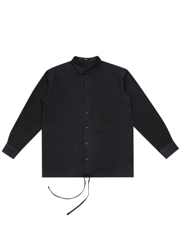 Oversized Balloon Shirt Black MSH2031 - IFELSE - BALAAN 2